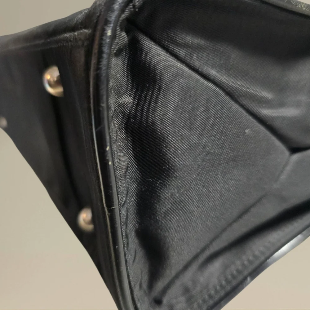 Versace Nylon & Patent Leather tote - Picture 4 of 16